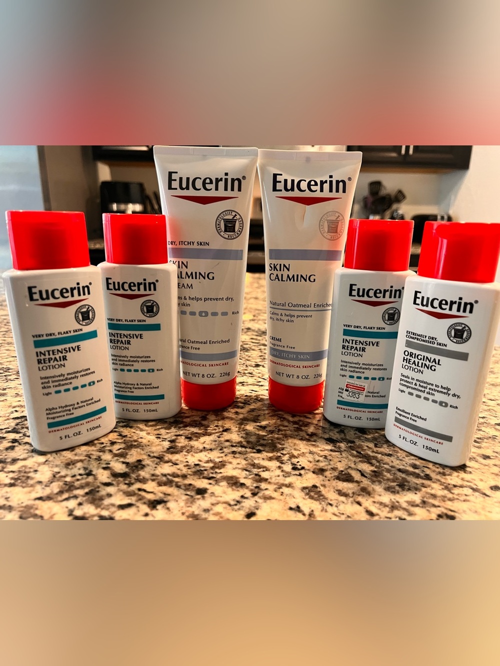 Eucerin Skin Calming Moisturizer Lotion Bundle for $30